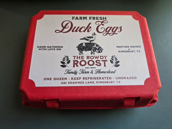 Duck Eggs (Dozen)