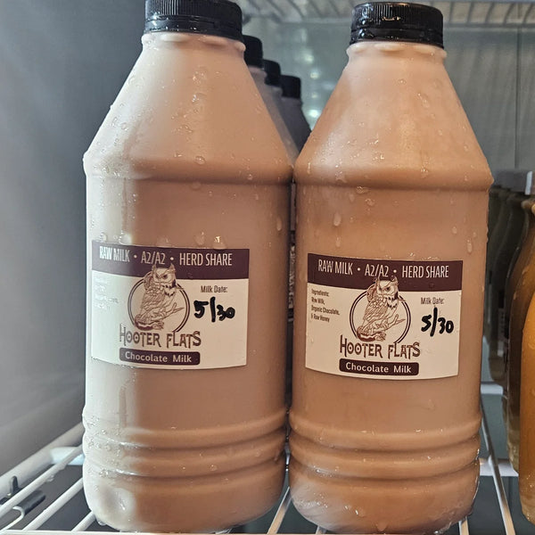 Hooter Flats Raw Chocolate Milk