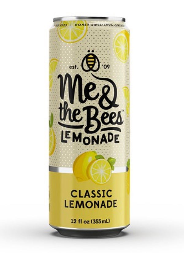 Me & the Bees Classic Lemonade, 12 fl oz can