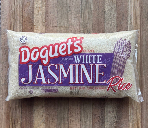 Doguet's enriched white jasmine rice 2 lb bag